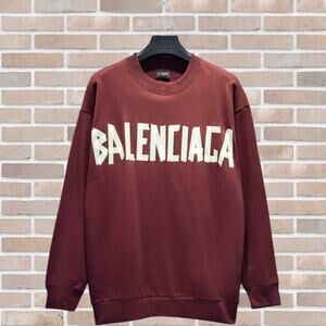 Balenciaga Classic Sweatshirts Red